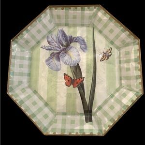 Vintage Decoupage Plate by Marye-Kelley Brand